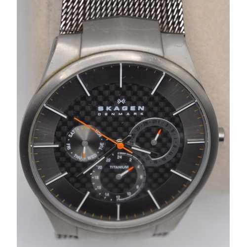 286 - 2 SKAGEN WRISTWATCHES
