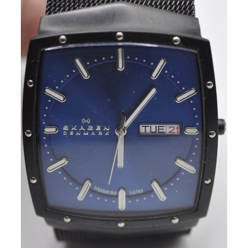288 - 2 SKAGEN WRISTWATCHES