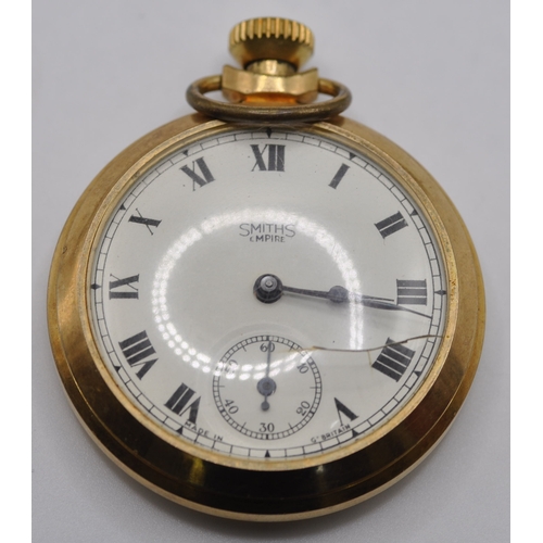 297 - SMITHS POCKET WATCH (GLASS CRACKED), QUARTZ POCKET AND SEKONDA WRIST WATCH