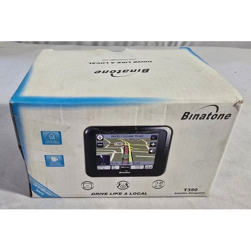 73 - BINATONE SAT NAV - BOXED WITH INSTRUCTIONS