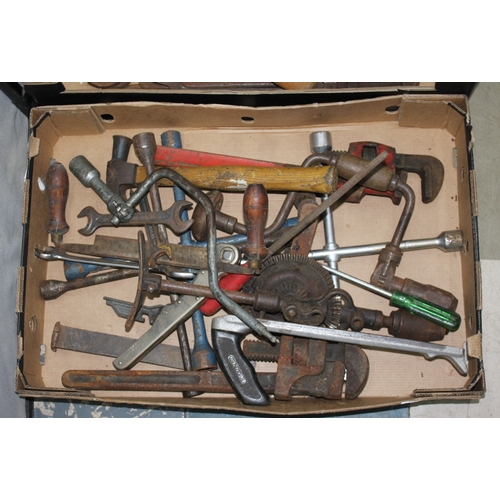 93 - 2 TRAYS VARIOUS TOOLS