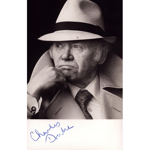 Charlie Drake signed 6x4 inch black and white photo.