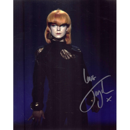 593 - Toyah Wilcox signed 10x8inch colour photo. Good condition. All autographs come with a Certificate of... 