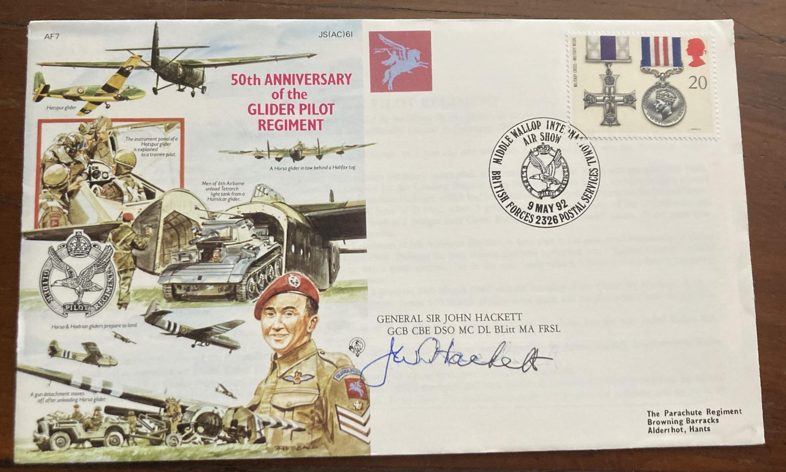 WW2 Grp Capt Tom Gleave CBE, 253 Sqn Battle of Britain signed 50th ann ...