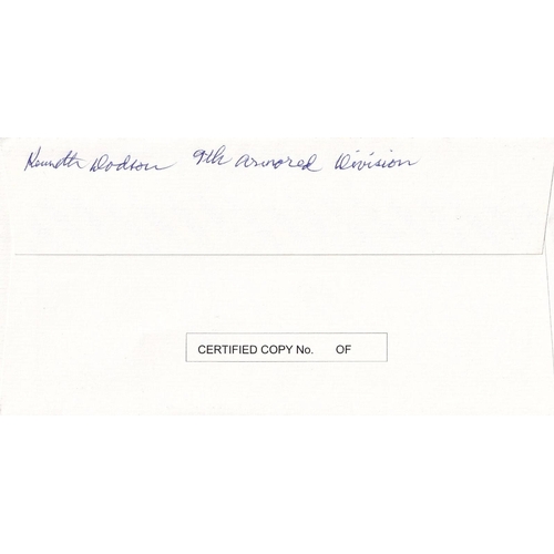 62 - Colditz cover Signed by Lt K Dodson Liberation of Colditz 9th Armoured Division 16th April 1945. 16 ... 