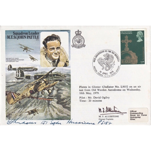 271 - HA37 Signed by Gp Cape M J Allisstone D B F Nichols Battle of Britain Pilot 85,242 and 151 Sqn's. 14... 