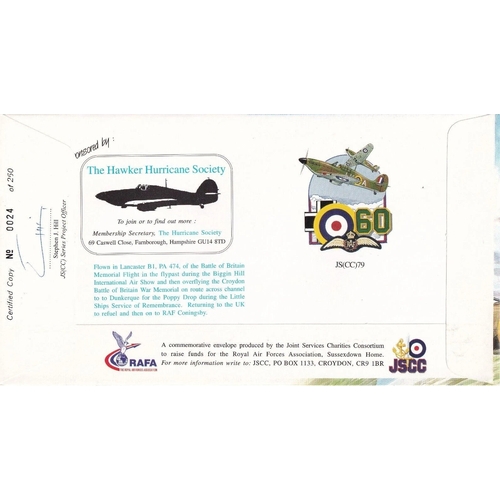 278 - Battle of France Signed by D E T Osment Pilot in Battle of France Shot down POW Stalag Luft 111. 2 M... 