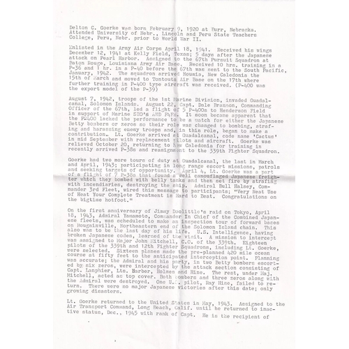 311 - B32d 50th Anniversary flown B 17 Fortress Signed 3, 2 USA WW11 Pilots. 4 Oct 1983 Washington B17 50t... 