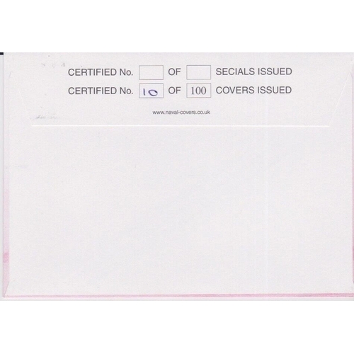 HHMS Herald CO Cdr D S Tilley signed official Royal Navy cover S6 no 23 ...