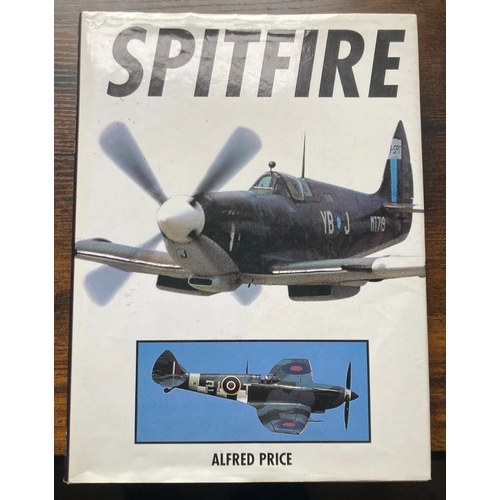 256 - WW2 10 Battle of Britain RAF Spitfire pilots aces signed book by Alfred Price. WW2 10 Battle of Brit... 