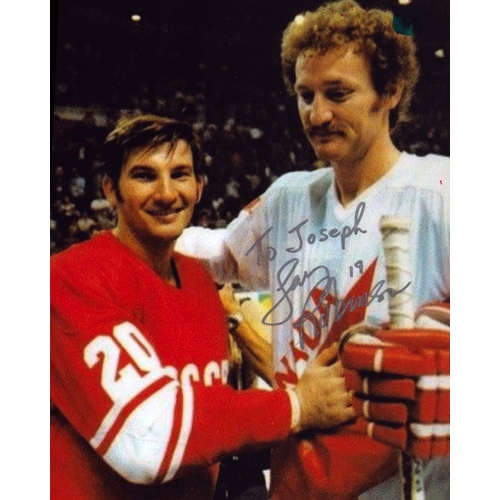 Larry Robinson signed 10x8inch colour photo.