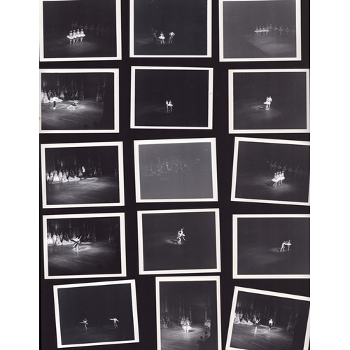 24 - Frederick Ashton personal collection of 20+ some with negatives, velox black and white photographs. ... 