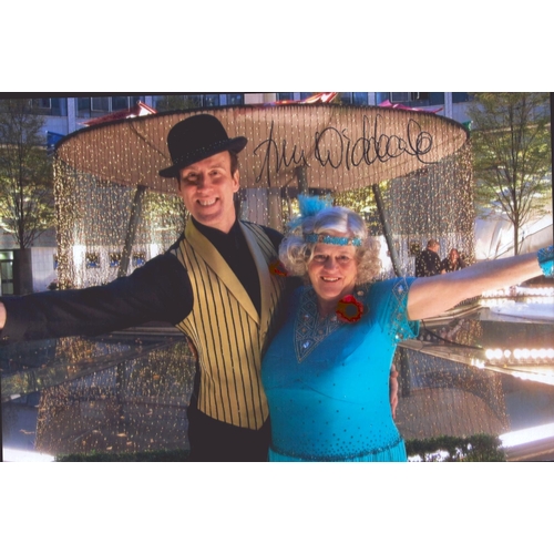 31 - Ann Widdecombe signed 6x4 colour photo strictly come dancing.