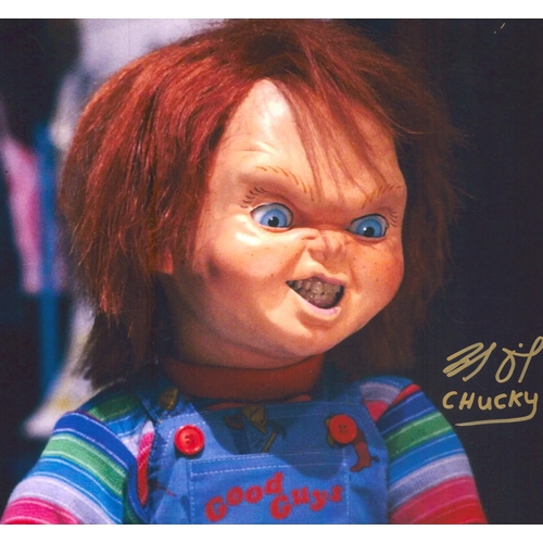 378 - Brad Dourif signed 10x8 coloured photo.