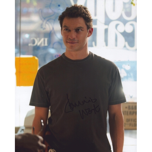 42 - Dominic West signed 10x8 colour photo.