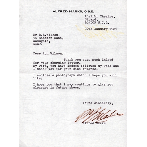 189 - Alfred Marks OBE TLS.