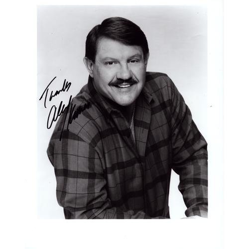 214 - Alex Karras signed 10x8black and white photo.