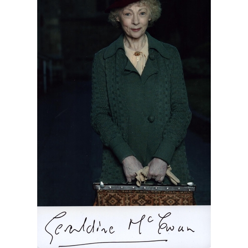 239 - Geraldine McEwan signed 6x4 colour photo.