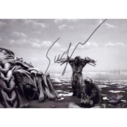 417 - Hiroshi Sugimoto  signed 7x5 black and white photo.