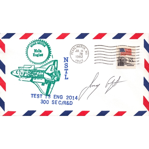 503 - Astronaut Jerome Apt signed Space Shuttle FDC PM Pearlington . MS Jul 14 PM 1982 39572.