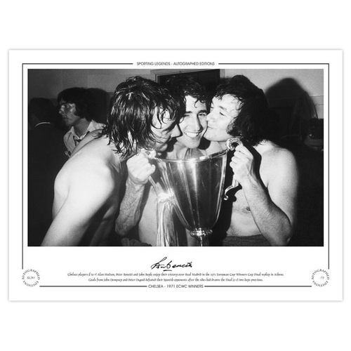 156 - Autographed PETER BONETTI 1971 Limited-Edition : A superbly produced Limited Edition print measuring... 