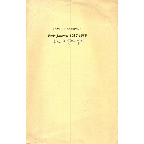 204 - David Gascoyne signed bookplate.