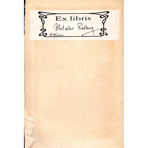 205 - Malcolm Bradbury signed bookplate.