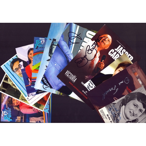 28 - Entertainment signature  collection. Includes names such as Bella Emberg, Sanjeev Kohli, Sue Holdern... 