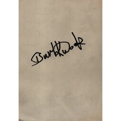 300 - Burt Kwouk signed Album signed 6x4 inch Approx.