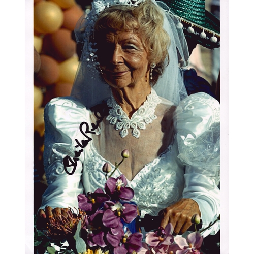 44 - Sheila Reid signed 10x8inch colour photo.
