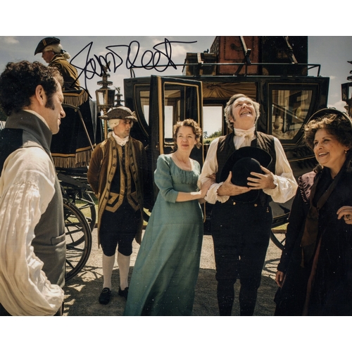 441 - Death comes to Pemberley colour 8x10 TV drama series photo signed by actor David Fleet (Hugo Horton)