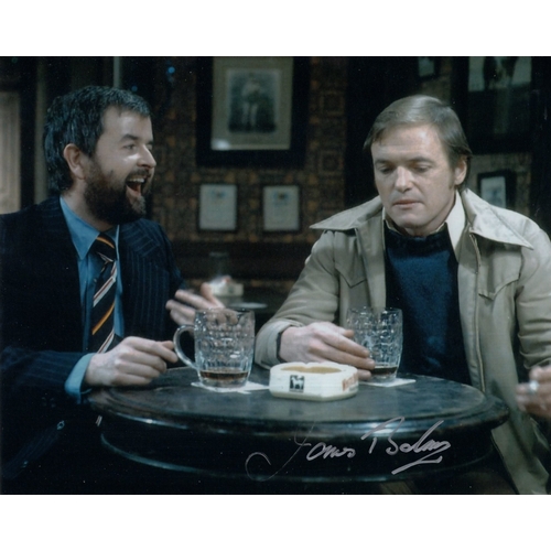 503 - The Likely Lads TV comedy series 8x10 photo signed by actor James Bolam