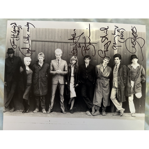624 - Quadrophenia B&W 14x11 photo signed by seven cast members, Phil Daniels, Leslie Ash, Mark Wingett, T... 