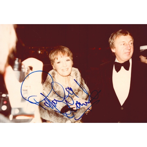 119 - Petula Clark signed coloured image, 5x4 inch.
