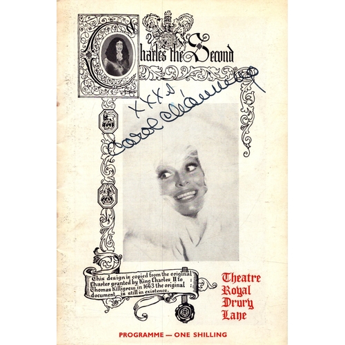 172 - Carol Channing signed Theatre Royal Drury Lane programme.