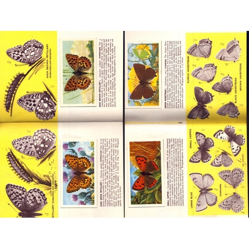 338 - Album of British Butterflies Brooke Bon Picture Cards.