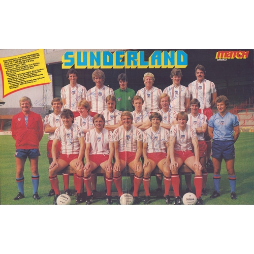 378 - Multi signed Sunderland FC magazine colour photo. Signed by Tom Richie, Kevin Arnott, Barry Dunn, Ia... 