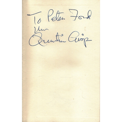 430 - Quentin Crisp signed. Titled How to Have a Life-style Hardback Book. First Edition. Peter Ford signe... 