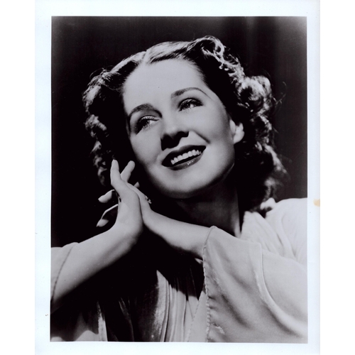 51 - Norma Shearer unsigned vintage portrait 10x8 inch black and white.