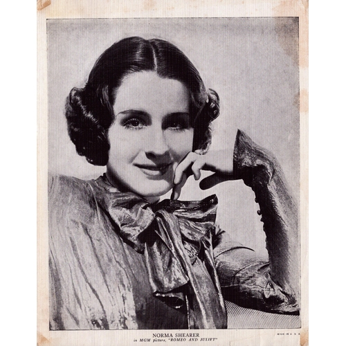 52 - Norma Shearer unsigned vintage portrait 10x8 inch black and white lobby card from  Romeo and Juliet.
