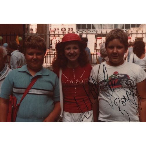 182 - Bonnie (Bonnie Langford) signed  5x3.5 inch colour photo. Dedicated.