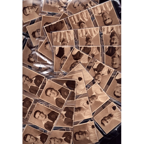 204 - Guernsey Footballers Priaulx League collectible photo cards complete collection numbers 1-80.