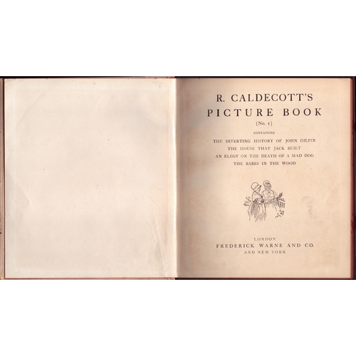 261 - R. Caldecott hardback picture book, early 1890`s.
The Book is an Antique edition of R. Caldecott`s P... 