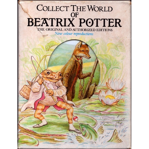 263 - Beatrix Potter book Box set - The Tale of Mr. Jeremy Fisher, The Tale of Mr. Tod, The Tale of Mrs. T... 