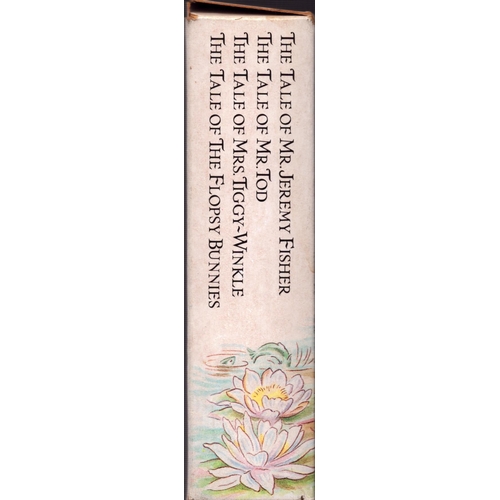 263 - Beatrix Potter book Box set - The Tale of Mr. Jeremy Fisher, The Tale of Mr. Tod, The Tale of Mrs. T... 