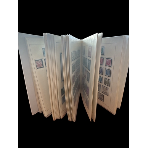 300 - East Germany stamp collection with hundreds of stamps 50s and 60s in white folder. Superb collection... 