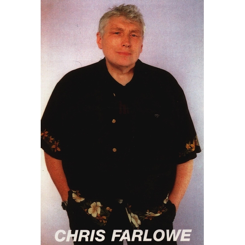 96 - Chris Farlowe signed 6x4 inch promo colour photo.