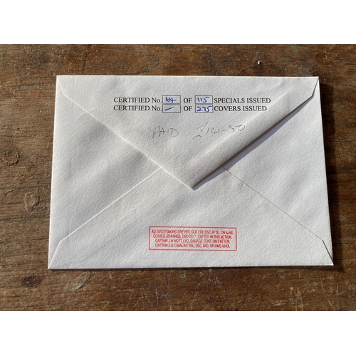 29 - WW2 Battle of the River Plate Royal Navy cover Comm the 55th ann. 13-17 Dec 1939 signed AD Sir Desmo... 