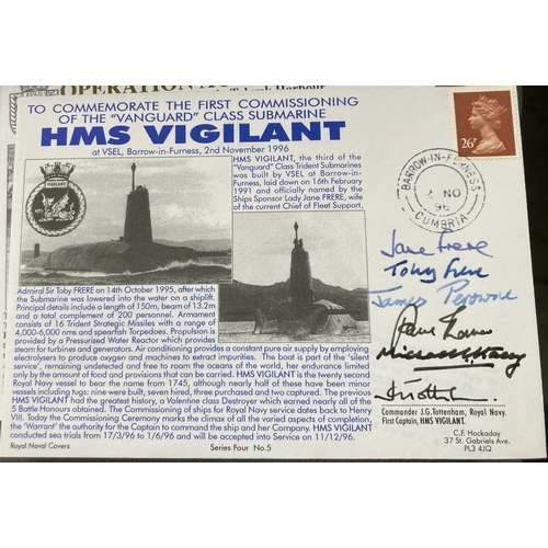 461 - Royal Navy Cdr J.G. Tottenham, V/Ad Sir Toby Frere, Lady Jane Frere, R/Ad J.F. Perowne, R/Ad P.A.M. ... 