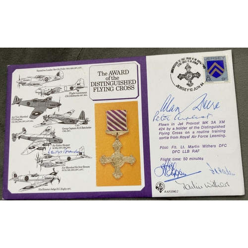 471 - WW2 Battle of Britain Alan Deere, H.E. Tappin, J.A. Haden, Peter Ayerst and Martin Withers signed Th... 